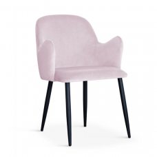 Стул Atreve camel, лиловый, ножки черные Стул Atreve camel, лиловый, ножки черные