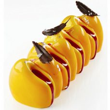 Форма для мороженого/суфле 3D 'Каньон' 250х85мм h80мм (объем 1,15л), силикон KE040S