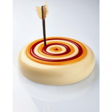 Форма для мороженого/суфле 3D 'Мишень' d180мм h45мм (объем 0,9л), силикон KE031S