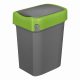 Бак для мусора 'SMART BIN' 50л (430x330x630мм), с крышкой 'маятник' (зеленый) 434258109, (коробка 4 шт.) Бак для мусора 'SMART BIN' 50л (430x330x630мм), с крышкой 'маятник' (зеленый) 434258109, (коробка 4 шт.)