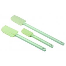 Лопаточка кондитерская 25см, резиновая, ручка пластик, t до 120*С SR25