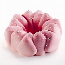 Форма для мороженого/суфле 3D 'Невада' d180мм h70мм (объем 1,15л), силикон KE047S