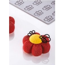 Форма силиконовая 'Honey Bees' mm d 20 - d 25 - d30 h 1,5, 52 ячейки GG064