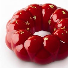 Форма для мороженого/суфле 3D 'Сингапур-саварин' d180/55мм h60мм (объем 1,0л), силикон KE036S