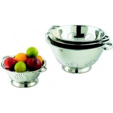 Дуршлаг полусферический d38см, 12,50л, на подставке, нержавеющая сталь COLD13