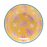 Тарелка суповая COUP COLORE 21см Oxford 126860, EB01-4689, (коробка 13 шт.)