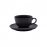 Пара чайная FLAT Shape ONIX (чашка 200мл и блюдце 14см) Oxford 136391, AO04-1C05, (коробка 14 шт.)