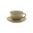 Пара чайная FLAT Shape OCRE (чашка 200мл и блюдце 14,5см) Oxford 141354, (коробка 15 шт.)