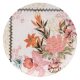 Тарелка мелкая UNNI SHAPE BUQUE TROPICAL 26см Oxford 126318, AY02-5820
