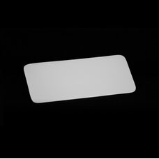 Блюдо прямоугольное 12''х 5,5'' 310х140мм плоское Chan Wave Quadro ivory LQ-QD0341B