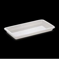 Гастроемкость керамическая 322х168х30 мм «Corone Cottura» черная LQ-QK15077-K