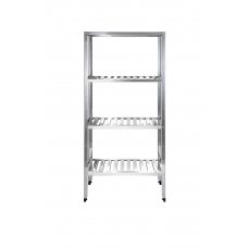 Стеллаж кухонный с решетчатыми полками Luxstahl СРРП-1800*1500*600