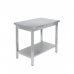 СТОЛ универсальный Luxstahl СПУ-12/6 со сплошной полкой нерж. СТОЛ универсальный Luxstahl СПУ-12/6 со сплошной полкой нерж.