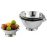 Дуршлаг MGSteel d=370 мм. 10л. h=180 мм. нерж., (коробка 3 шт.)