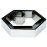 Форма кондитерская шестиугольник MGSTEEL 46881 нерж.сталь, L=24,5, B=28, H=5 см