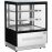 Витрина кондитерская LPD900F/Black черная/нерж Tefcold