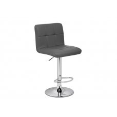 Барный стул Paskal gray / chrome Барный стул Paskal gray / chrome