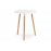 Стол Lorini 60 white / wood