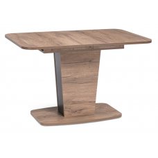 Стол на тумбе Токио-28 дуб табачный / антрацит Стол на тумбе Токио-28 дуб табачный / антрацит