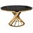 Стол Twist gold / black Стол Twist gold / black