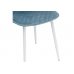 Стул на металлокаркасе Capri blue / white Стул на металлокаркасе Capri blue / white