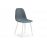 Стул на металлокаркасе Lilu gray / white Стул на металлокаркасе Lilu gray / white